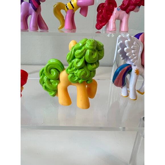 My Little Pony Mini G4 Blind bag Mixed Figures and 1 McDs Rarity Toy Lot of 10 - Picture 5 of 12